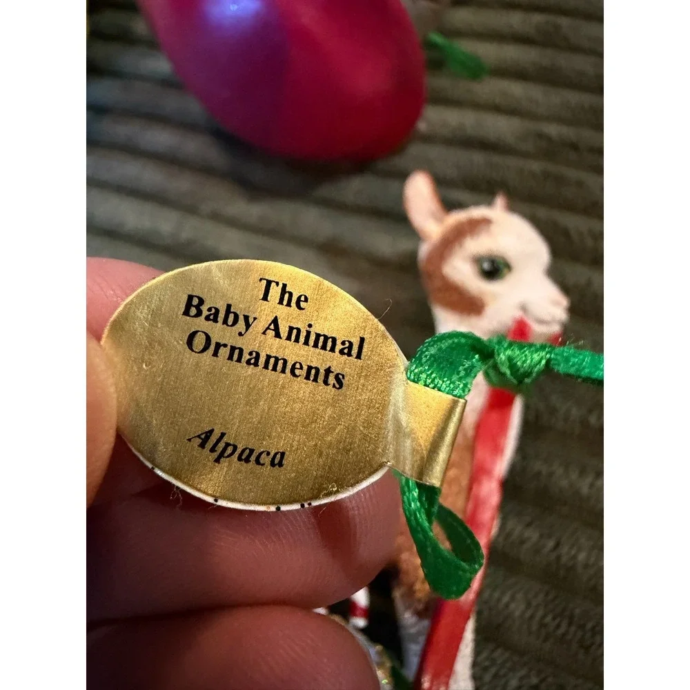 The‎ Danbury Mint Baby Animal Ornaments Collection Set Of 10 Christmas Holiday